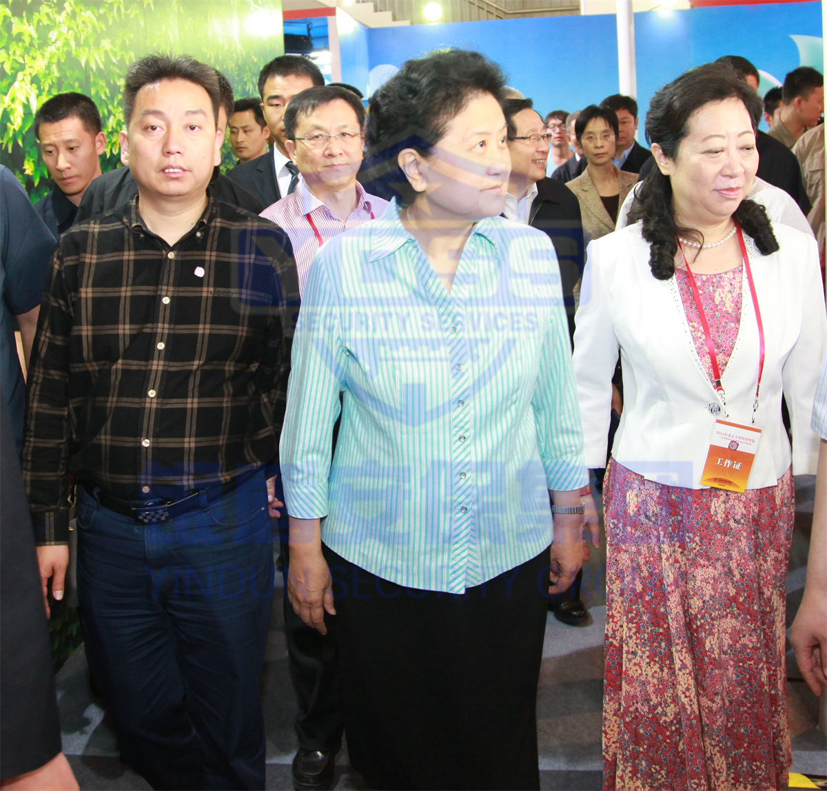 北京银盾保安服务公司为中国国际服务贸易交易会提供安保服务