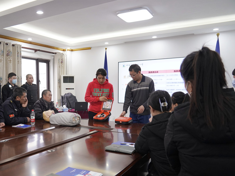 【守护生命 有备无患】北京银盾保安公司工会组织开展医学应急救援培训