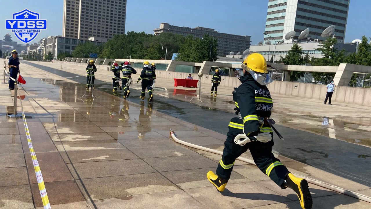 北京银盾保安公司在2023年“自防自救力量”消防大比武活动中取得优异成绩