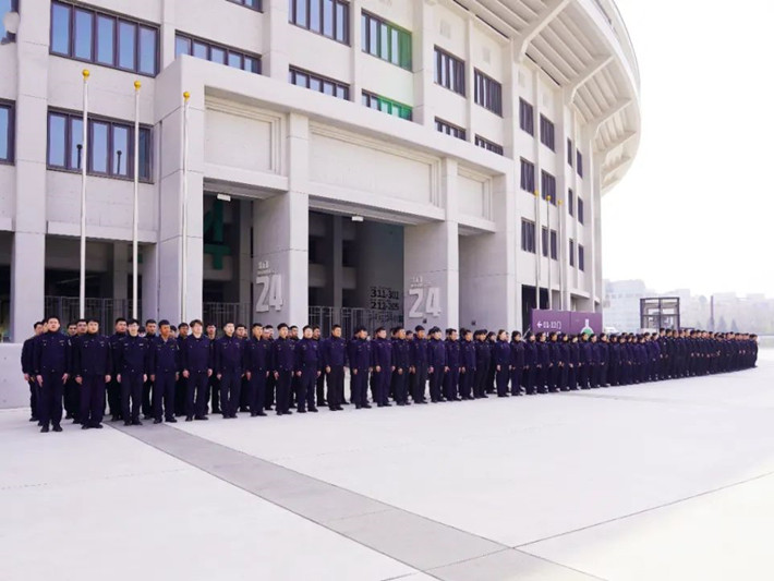 绿茵追逐 战火重燃丨北京银盾保安公司圆满完成2024中超联赛揭幕战安保任务