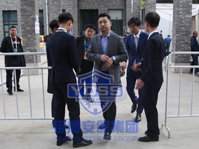 银盾集团为-贾冰-提供安全护卫服务