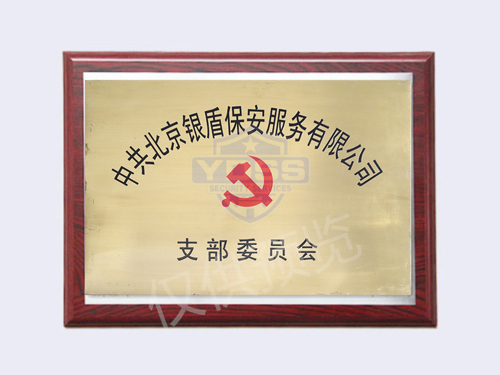 中共北京银盾保安服务有限公司支部委员会